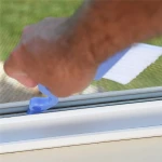 Window Track Cleaning Brush, House Cleaning Tool,Swan Long Neck Appearance