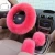 Import Winter Warm Car Soft cover Long Fur Plush girl  Steering Wheel Cover from China