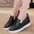 Import women hidden heel wedge sneakers non-slip height increasing shoes for ladies from China