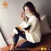 women pullover knitted turtle neck long sleeve sweaters fashion loose casual sweater