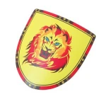 Wooden Handmade Outdoor Unique Colorful Arch Shield Toy