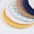 Import Woven Rope Cotton Placemat Coasters Round Kitchen Table Accessories Knitting Cotton Rope Placemats from China
