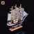 Import WR Collectible Wooden Model Ship Retro Sailing Boat Boat Toy Home Decor Nautical Gift 24*7*24cm from China