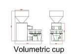 XF-K Automatic Volume Cups Flow Materials Dosing Machine