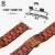 Import XINBOQIN Factory Spot Wholesale Custom Dropshipping 42mm 38mm Acetate Wood Watch Band for Apple iWatch Strap 1 2 3 4 OEM from China