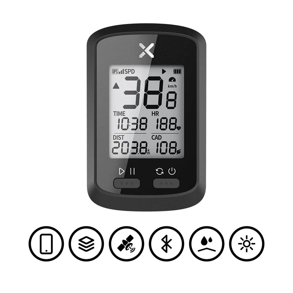 XOSS  G+ Wireless BicycleComputer for Road Bike MTB Waterproof BLE ANT+ with Cadence Speed sensor