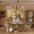 Import YB16 Luxury French Louis XV golden Buffet Sideboard Cabinet/ Antique dining room Cabinet With Mirror from China