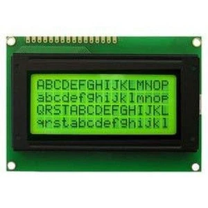 Yellow green character LCD 20X4 LCD Display in lcd module and customization service