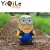 Import YiQiLe high quality amusement park outdoor receptacle waste bin frog shape trash can fibre glass trash can for durable using from China
