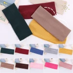 Yoga elastic headband Fashion sports pure cotton hair accessories sweat-absorbent headband Monochrome headband