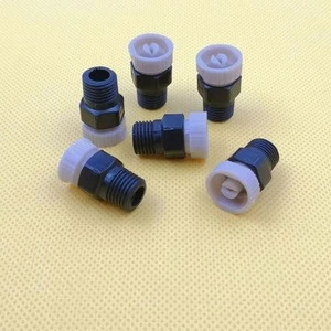YS flat fan nozzle,Plastic quick release and dismantle solid /full jet spray nozzle,pcb cleaning plastic nozzle