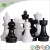 Import YumuQ Large Chess Game Set with Fold Nylon Mat, Giant Chess/Checkers Game for Outdoor Garden, Backyard Lawn from China