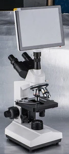 Z110-H9 Model Trinocular Biological Digital LCD Screen Microscope with Camera
