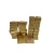 Import Z21G #21 Size 2-1/2 x1-1/2 x 7/8 Gold Foil Cardboard Jewelry Boxes Cotton Filled Ring Boxes Storage for Rings and Jewelry from China