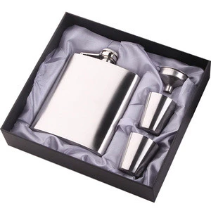Zogift High Quality luxurious Alcohol Mini Wine Decanter, Portable Wine Pot, Metal Stainless Steel Hip Flask