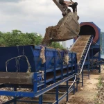 Landfill Stale Waste Sorting Plant Waste Processing Machine Plastic Waste Sorting Pyrolysis Machine