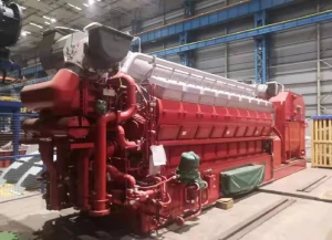 MAN 18V28/32S HFO generator sets 2 units for 8MW Industrial and mining power plant
