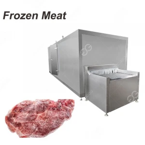 Commercial Meat Quick Freezing Process /Instant Freezer