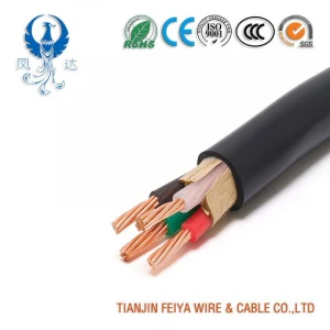 Low Voltage with ISO9001 Certificate 4 cores XLPE Insulated PVC Sheathed Power Cable  Eletrical Wire