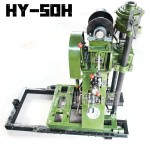 Portable 50 Meters Hydraulic Water Well Drilling Rig Small Core Drilling Rig