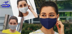 Organic Cotton Antibacterial Cloth Mask - Cover Mouth, Without Valve, Against Viruses, Deodorization & Unisex Design
