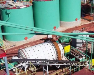 Gold mining processing plant