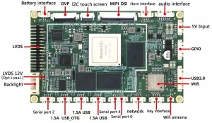 odm embedded RK3399 mini pc industrial Android tablet motherboard for intelligent self-service terminals