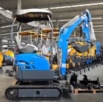 Farm Home EPA Kubota Engine 1 1.8 2 3.5 Ton Mini Digger Excavators Factory Prices for Mini Excavator