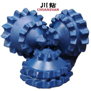 6 1/4" IADC127 Yichuan  hard formation water well drilling mill tooth tricone bit
