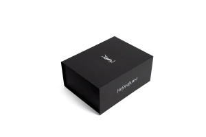 Custom Logo Black Printed Folding Box