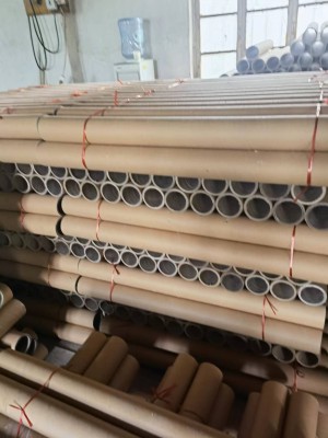 Custom Recycled Materials Eco Kraft Paper Cardboard Tube Packaging For Electrical Product