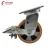 Import Heavy Duty Casters 5 Inch castor Aluminum Core PU Swivel Caster wheels with Metal Tread Brakes from China