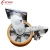 Import Heavy Duty Casters 5 Inch castor Aluminum Core PU Swivel Caster wheels with Metal Tread Brakes from China