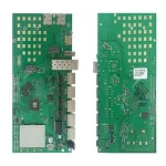 DR6018C V01 QCN9074 WiFi 6E Card OpenWRT IPQ6010 802.11ax 2x2 2.4G&5G 2.5Gbps Ethernet Port SFP