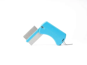 Foldable Compact Grooming Comb For Dog, Cat, Horse. Demat and Detangle Hair, Smooth Mats and Tangles. Great On-The-Go.