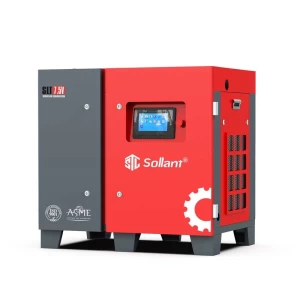 SOLLANT Wholesale 7.5KW Variable Frequency 10HP Rotary Screw Air Compressor