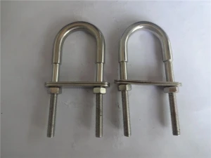 Top Quality Grade 304\316,Stainless Steel Metric U Bolt With nuts and Plates U-Bolt Clamp