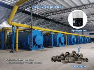 High Performance Tire Recycling Plant, Waste Tyre Recycling