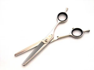 "W40 Glasses 6.0Inch" Japanese-Handmade Thinning Hair Scissors (Your Name by Silk printing, FREE of charge)
