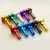 Import 0726 Nail Bathroom Kitchen Clothes Key Hat Rack Bag Hanger Holder 10 Colors Aluminum Multi-color DIY Towel Wall Hook double hook from China