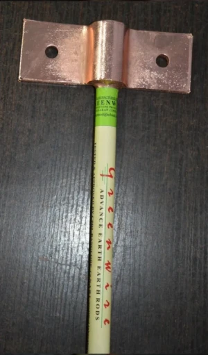 Greenwire 14 mm Dia 3 Meter Long 250 Micron Copper Bonded Rod, Packaging Type: Single