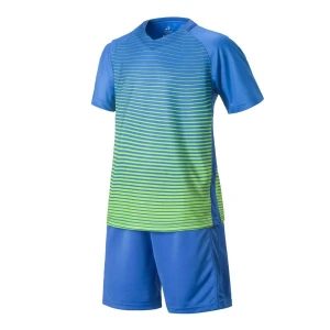 Soccer uniform made of 100% polyester