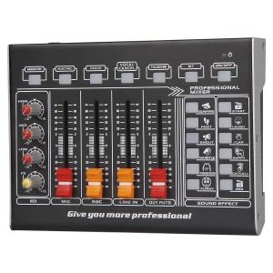 P12 Soundcard Interface Live Equipment Mini Mixer Live Mixer Live Sound Digital Best Live Sound Mixer
