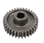 Crane outrigger output gear