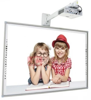 JCVISION 82inch Interactive Whiteboard for School Infrared Finger Touch Smart Board
