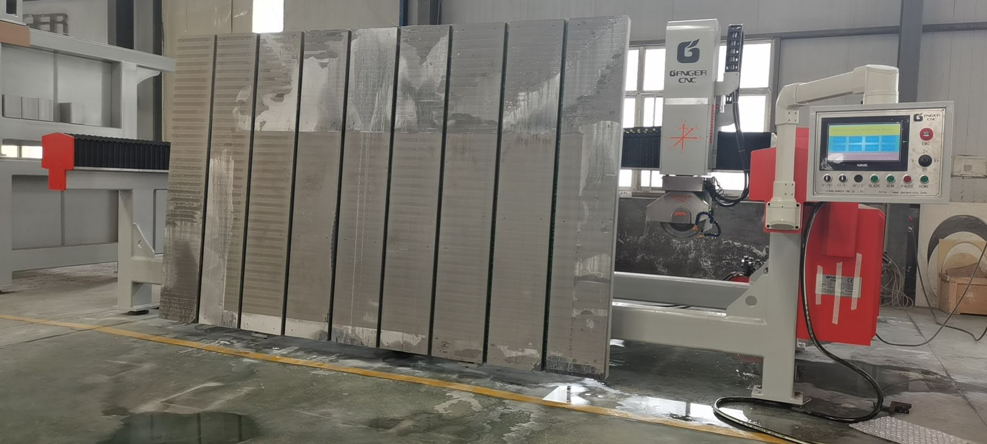 Buy 4 Axis Bridge Cutting Machine Gq-3220a from Jinan Ganger CNC ...