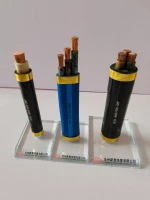 JHS 1-3 Cores 450/750V Submersible Cable Industrial Rubber PVC with Copper Conductor for Submersible Pumps