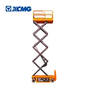 XCMG Official Mobile Scissor Lift Equipment XG1008DC 10m Light Weight Vertical Scissor Lift Price for Sale
