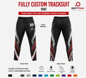 Premium Custom Sublimated Track Pants for Sports and Fitness