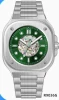 Custom Men's Automatic Mechanical Watch, Japan MIYOTA Movement, 50M Waterproof Luminous Stainless Steel Wristwatch